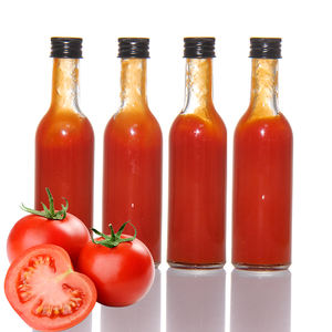 Long Tall 250Ml Ketchup Salsa Jar 8Oz Glass Cooking <span class=keywords><strong>Tabasco</strong></span> Sauce Glass Dressing Condimento Botella con Twist Off Lug Cap - Product Image 4