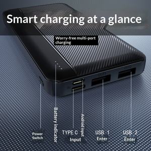 <span class=keywords><strong>Power</strong></span> Bank 10000mAh con Ricarica Rapida QC2.0 10W, Batteria Li-Polymer Ultra Sottile e Portatile di Alta Qualità - Product Image 1