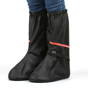 Venda quente homens e mulheres rainproof sapato joelho alta impressão personalizada chuva botas à prova d'água chuva sapatos