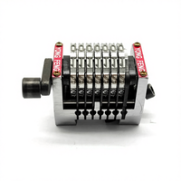 Nouvelle machine à numéroter à 7 chiffres 22.3 horizontale inversée 098765... Machine d'impression offset à rebond automatique Pièces détachées pour