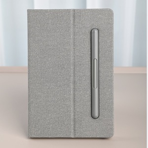 Copertura pieghevole in pelle di qualità speciale A5 <span class=keywords><strong>Blank</strong></span> <span class=keywords><strong>Notebook</strong></span> diario Planner con penna a doppia testa per regali aziendali - Product Image 4