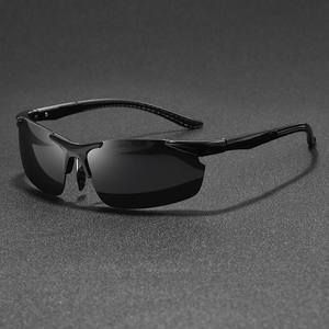 Gafas de Sol Deportivas Marrones TR90 2025 para Hombre, Logotipo Personalizado de Lujo en la Lente, Lentes Polarizadas TAC con Protección <span class=keywords><strong>UV400</strong></span> - Product Image 1