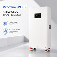 Livraison Gratuite Stock UE Powerwall 15KW 16KW 8000 Cycles 51.2V 280AH 314Ah Batterie LiFePO4 Batterie Solaire de Secours