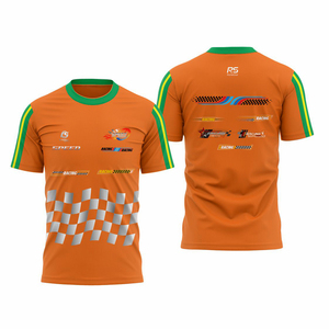 <span class=keywords><strong>Polo</strong></span> da <span class=keywords><strong>Moto</strong></span> per Corse e Gare |   Stampa digitale traspirante ad asciugatura rapida anti-UV |   Camicia unisex per adulti con bottoni e maniche corte - Product Image 2
