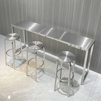 Tabouret haut de luxe moderne en acier inoxydable, style industriel, réglable en hauteur, pour hôtel, salle de bain, cuisine, bar