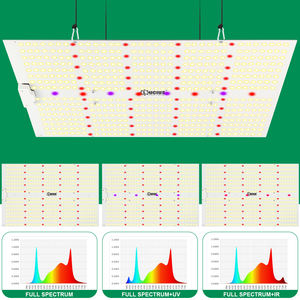 ไฟปลูกต้นไม้ LED ปรับความสว่างได้ 240W พร้อมหลอด LM301B Far Red 660nm โครงสร้างอะลูมิเนียม สำหรับการปลูกและการเร่งการออกดอกของพืช - Product Image 3