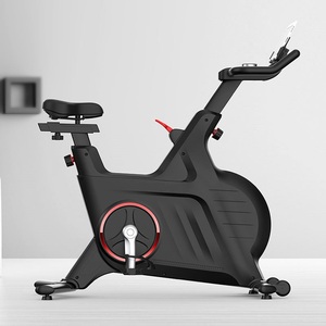 Bicicleta de <span class=keywords><strong>spinning</strong></span> magnética profesional portátil, equipo de Fitness personalizable para uso en gimnasio en casa, Material de acero, aplicación en interiores - Product Image 4