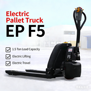 Draagbare 1500kg elektrische pallettruck op lithium-ion batterij, geschikt voor gebruik in levensmiddelenwinkels, 1,5 ton elektrische pallettruck - Product Image 3