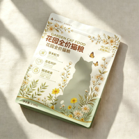 Sachet Doypack métallique durable, étanche à l'humidité et à l'eau, thermoscellable, pour aliments pour animaux de compagnie, pour l'alimentation des petits animaux