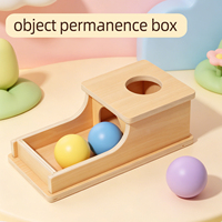Boîte de tri de formes en bois Montessori, jouet d'association des couleurs, développement de la motricité fine, apprentissage de la permanence de l'objet, cadeau éducatif pour enfants