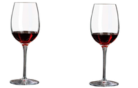 Verres à vin grande capacité transparents, verres à vin rouge Bourgogne, gobelets transparents Bordeaux, coupes en cristal en gros pour mariage