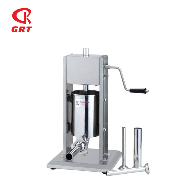 GRT-VSS2 Heavy-Duty Stainless Steel 2Liters 5LB Sausage Stuffer Machine for Home & Commercial Use