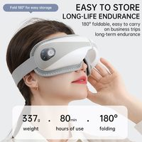 Intelligenter Kabelloser 8D Bestseller Smart Beauty Intensitäts-Heizungs-Luftdruck 5-Modus-Maschine Musik-Augenmassagegerät