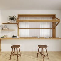 Fenêtres verticales pliantes en aluminium résistantes aux ouragans, protection UV, verre de sécurité pour zones côtières, cuisine, villa, résidentiel