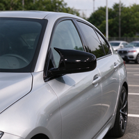 Coques de rétroviseurs noires brillantes en gros pour BMW Série 5 E60 – Pièces de rechange pour l'extérieur de la voiture