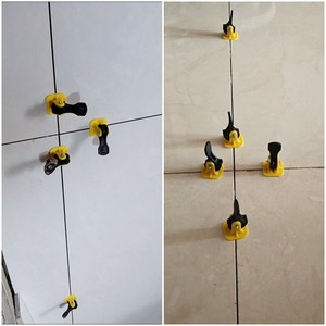 Gạch san lấp mặt bằng hệ thống 1.5mm công cụ nhựa miếng đệm không thấm nước cài đặt bên ngoài phụ kiện chống lippage tái sử dụng nêm <span class=keywords><strong>leveler</strong></span> - Product Image 5