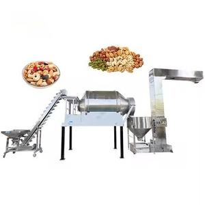 Ligne de production de mélangeurs à tambour avec élévateurs à godets de type Z pour alimentation continue des matériaux, en acier inoxydable 304, capacité de 1000 kg/h - Product Image 1