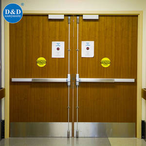 מנעול מוט פאניקה אנכי מפלדת אל-חלד SS304 כבדה, מאושר <span class=keywords><strong>UL</strong></span> 305, עם פונקציית דוגינג - Product Image 5