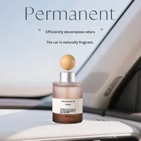 Diffuseur d'air de voiture haut de gamme, parfum de plante, huile essentielle, parfum durable, désodorisant, élimination des odeurs, bon parfum d'intérieur