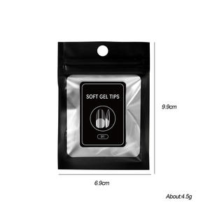 48 Uds puntas de uñas postizas cubierta completa uñas artificiales 12 tamaños extensiones de manicura de uñas puntas artificiales DIY al por mayor - Product Image 5