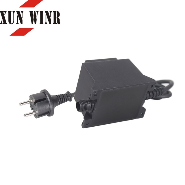 IP68 Waterproof 12V AC Adapter 230V/240V Input 15VAC Output Single Phase Power Transformer for Lighting