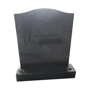 Cheap standard serp top granite tombstone for graves headstones monument