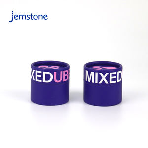 Eco-Friendly Custom Food Luxo Kraft Papelão Chá Vela De Café Cilindro Redondo Seco Erva Papel Tubo Embalagem Com uma Tampa - Product Image 1