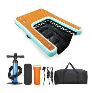 Rampa de Agua Inflable Grande para Perro, Escalera de Agua de Barco con Plataforma de Eva Antideslizante de Alta Estabilidad para <span class=keywords><strong>Perros</strong></span> Grandes - Product Image 1