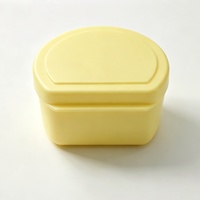 YAYU Étui portable multicolore pour prothèses dentaires avec filet filtrant pour blanchiment, boîte pour appareils dentaires invisibles, idéal pour les voyages et les soins bucco-dentaires quotidiens