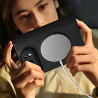 Étui pour iPhone Duo 18 Fold 360 °   Coque de protection intégrale pour téléphone portable, résistante aux chocs, compatible avec la charge magnétique sans fil, douce pour la peau