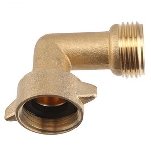 Vườn Hose khuỷu tay kết nối chúng tôi tiêu chuẩn <span class=keywords><strong>3</strong></span>/<span class=keywords><strong>4</strong></span> 90 độ khuỷu tay đồng nối ống phù hợp nối Coupler du lịch cắm trại phần - Product Image 4