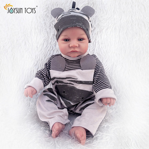 ตุ๊กตาซิลิโคนทั้งตัวคุณภาพสูง ขนาด 48 ซม. เหมือนจริง นุ่ม น่ารัก รุ่น <span class=keywords><strong>Reborn</strong></span> สำหรับเด็กอายุ 5 ปีขึ้นไป ได้รับการรับรองมาตรฐาน EN71 เหมาะสำหรับทั้งเด็กชายและเด็กหญิง - Product Image 4