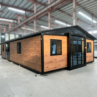 Maison conteneur moderne NewGen de 30 pieds, panneaux en bois, structure en acier, design rectangulaire, espace de vie modulaire, installation rapide, bureau