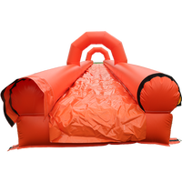 Toboggan gonflable étanche à l'air Slip n Toboggan Commercial adultes enfants Splash Sprinkle toboggan gonflable glissant et toboggan à vendre