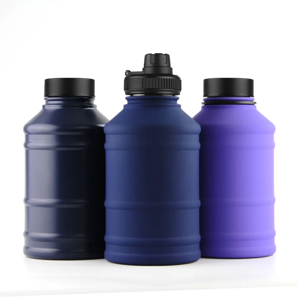 Gym Fitness Water Bottles Product 2.2l Stainless Steel Hot Sell New Cartoon Adults Sustainable Business Gifts Thermal Insulation