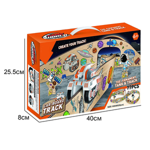 77 pièces – Nouveau jouet spatial <span class=keywords><strong>en</strong></span> <span class=keywords><strong>carton</strong></span> électrique à construire soi-même pour enfants avec <span class=keywords><strong>fusée</strong></span> et modèle d'astronaute <span class=keywords><strong>en</strong></span> <span class=keywords><strong>carton</strong></span> - Product Image 5