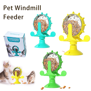 Interactieve IQ Pet Slow <span class=keywords><strong>Feeder</strong></span> - Windmolen-roterende voedseldispenser voor honden en katten - Product Image 2