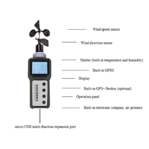 Hhaws006 Môi Trường Nhỏ Cầm Tay Di Động Trạm Thời Tiết Ngành Công Nghiệp Ngoài Trời Tất Cả Trong Một Cầm Tay Thời Tiết Meter - Product Image 3