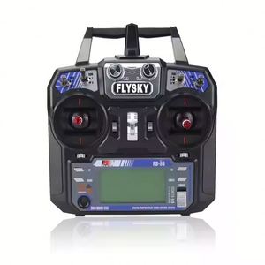 Flysky FS I6 2.4G ระบบรับและส่งสัญญาณ6CH พร้อมหน้าจอ LCD สำหรับเฮลิคอปเตอร์ RC multicopter UAV FPV drones อุปกรณ์เสริม - Product Image 2
