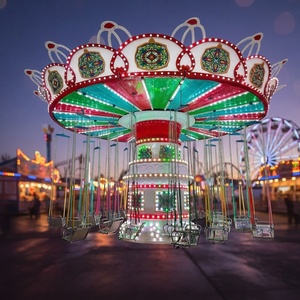 Chaise volante rotative pour parc d'attractions, certifiée CE et testée pour la sécurité, pour adultes, modèle <span class=keywords><strong>Wave</strong></span> Swinger, à vendre - Product Image 3