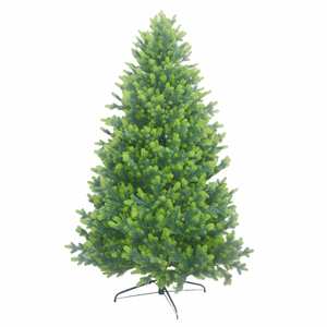 Árbol de Navidad Artificial Grande de PVC y PE Verde con Bisagras, de Alta Simulación, con Soporte Metálico, Impermeable, Marca Binchi, Modelo en Oferta - Product Image 6