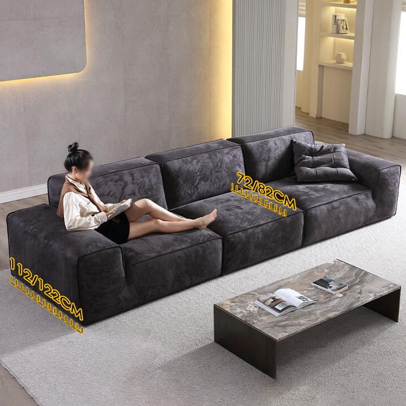 Dark Grey Frosted Fabric