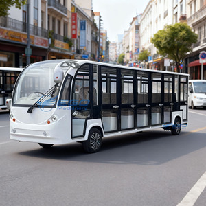 Véhicule de tourisme électrique à quatre roues, style ouvert, 23 places, avec porte à sangle personnalisée par le fabricant - Meilleures ventes - Product Image 4