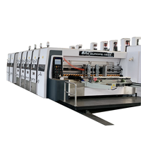 Machine de découpe à fentes, imprimante 4 couleurs, alimentation bord de plomb, impression de carton, livraison gratuite en chine