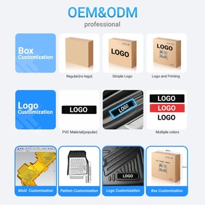 Alfombrillas de Coche Kqd Factory, Juego Completo Delantero y Trasero, 5D TPE, Impermeables, para TAHOE 2025 - Product Image 6