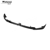 Kit de conversion de voiture en fibre de carbone sèche style MP pour BMW X5 G05 LCI 2023 + Upgrade Front Lip Rear Diffuser Grille Vent