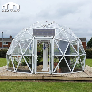 अनुकूलित छोटे गिलास गुंबद तम्बू थर्मास्टाटिक जैव गुंबद ग्रीनहाउस बगीचे में - Product Image 1