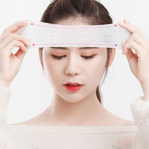 Tampon de <span class=keywords><strong>coton</strong></span> humide élastique pour masque de bricolage, tampon de toner absorbant, tampon de démaquillant, <span class=keywords><strong>coton</strong></span> extensible, démaquillant pour le visage - Product Image 5