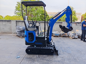 Miniexcavadora de cadenas marca YHMG W10 de 1 tonelada, maquinaria de construcción para uso doméstico, agrícola y de jardinería, en stock para la venta. - Product Image 4