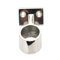 Raccords de main courante de bateau en acier inoxydable 316 de qualité marine Support central à 60 degrés-État neuf